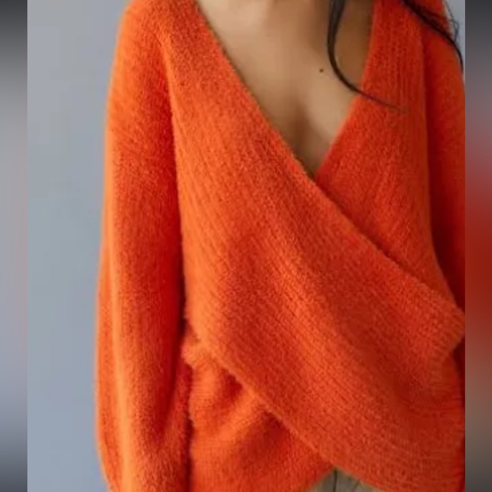 Urban Outfitters Orange Sweater